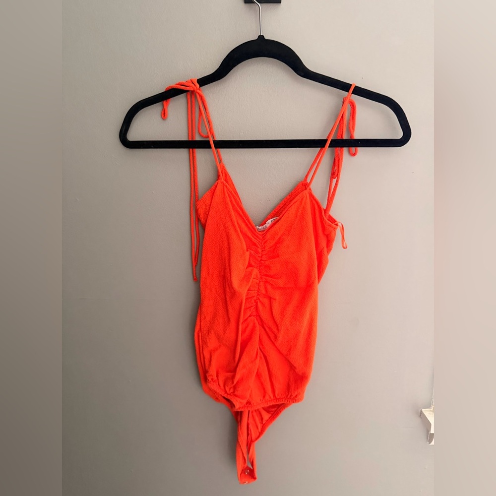 Zara orange bodysuit - Picture 4 of 5